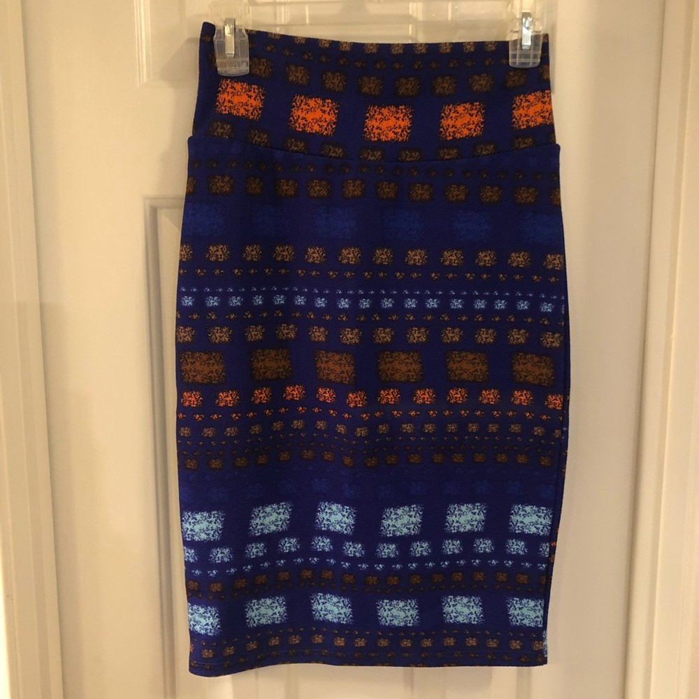 Box Print Cassie Skirt